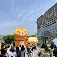 進入韓劇的世界。首爾景福宮
