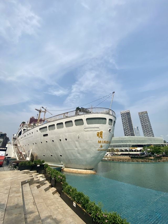 【深圳海上世界站】日與夜☀️之椰林樹影🌴休閒小歐陸海岸風情