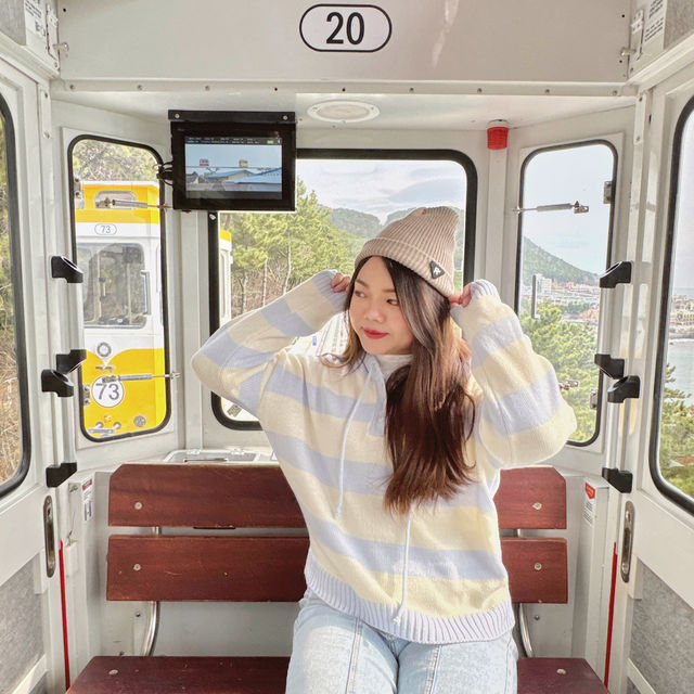 釜山海雲台🇰🇷超人氣天空膠囊列車🚃