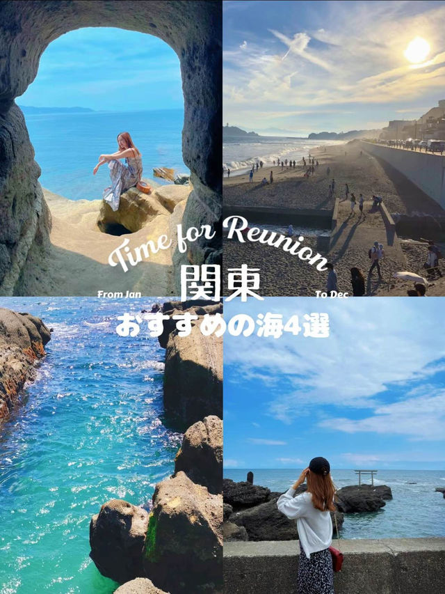 都内からすぐ行ける🥳🚗おすすめの美しい海4選🪼🫧🩵【千葉・茨城・神奈川】