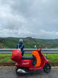 ฤดูฝนที่ถนนลอยฟ้า จ.น่าน 🛵⛰️🌧️🛣️