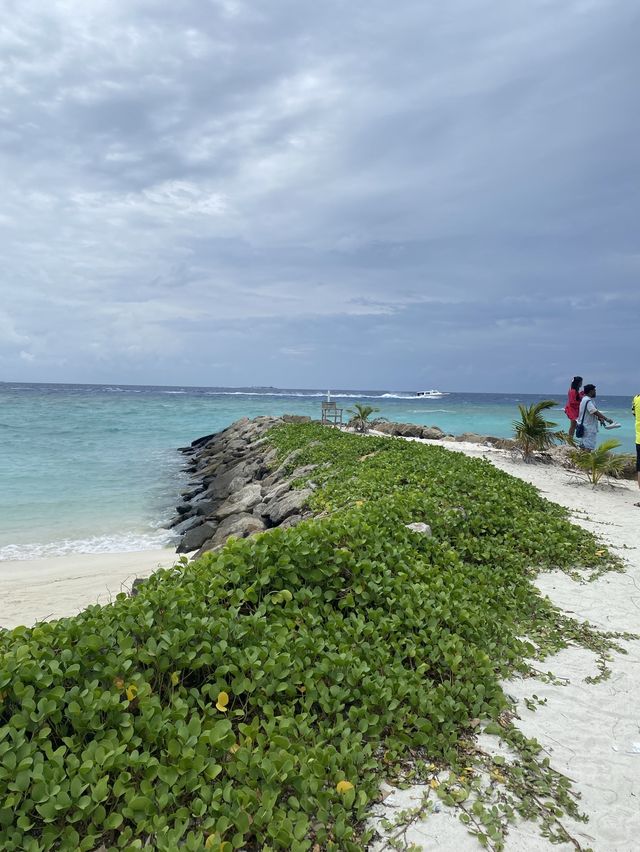 The ONLY bikini beach in Maafushi 👙