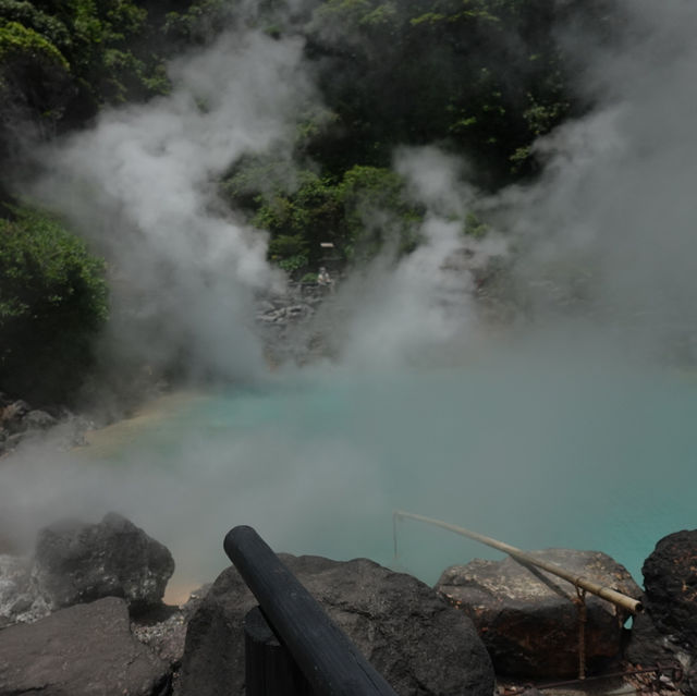 【別府海地獄】熱帶花園美景，全年開放