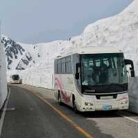 立山室堂雪之大谷，壯觀雪壁與藍天交織的冬日奇景。