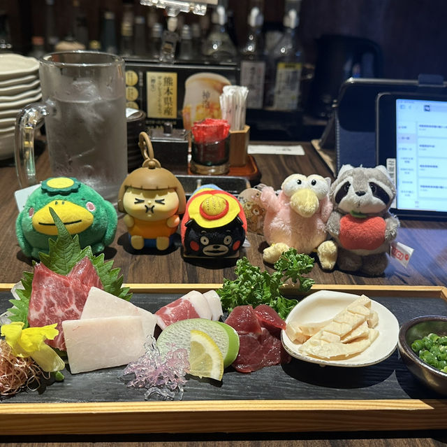 再訪熊本第一的馬肉料理居酒屋🥰
