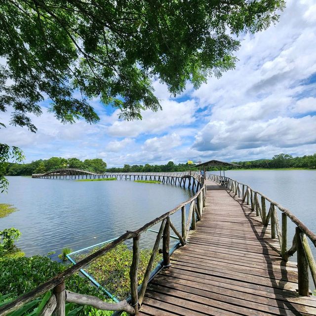 สะพานไม้เคี่ยม หนองใหญ่ ชุมพร