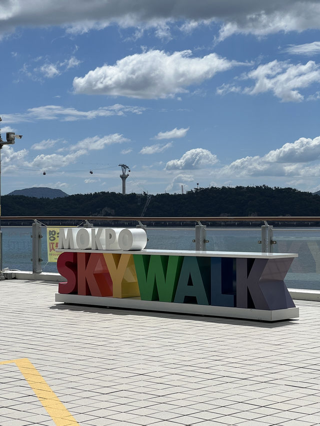 바다 위를 걸을 수 있는 목포 스카이워크🌉