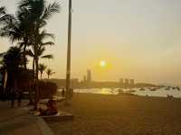 Best Sunset in Pattaya Beach