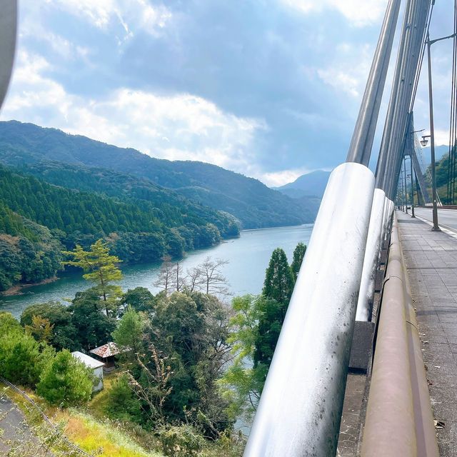 【宇目】祖母傾ユネスコエコパーク登録決定！景色抜群道の駅✨