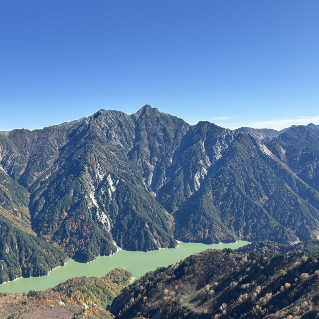 立山黑部。日本阿爾卑斯山路線