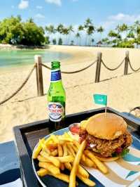 A very beautiful tanjong beach club singapore 🇸🇬 