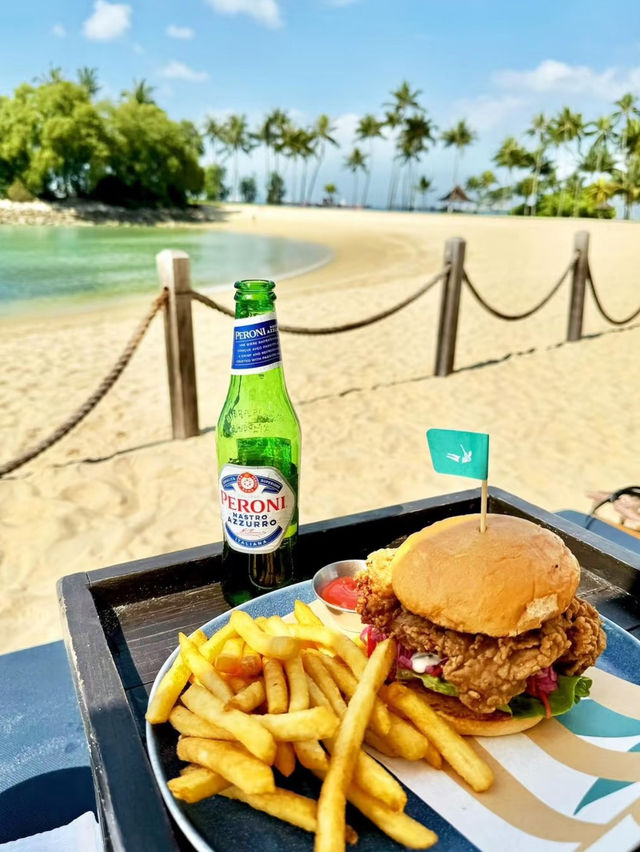 A very beautiful tanjong beach club singapore 🇸🇬 
