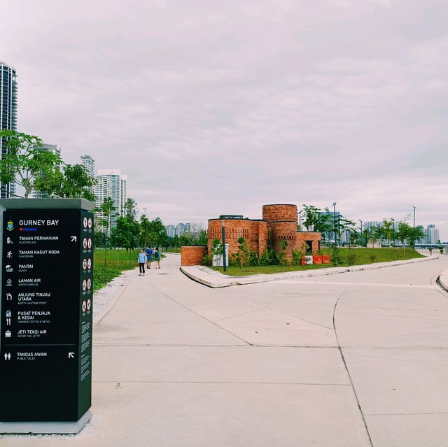 馬來西亞檳城喬治城新地標海濱公園景點:Gurney Bay Park，適合拍照📸打卡親子遊