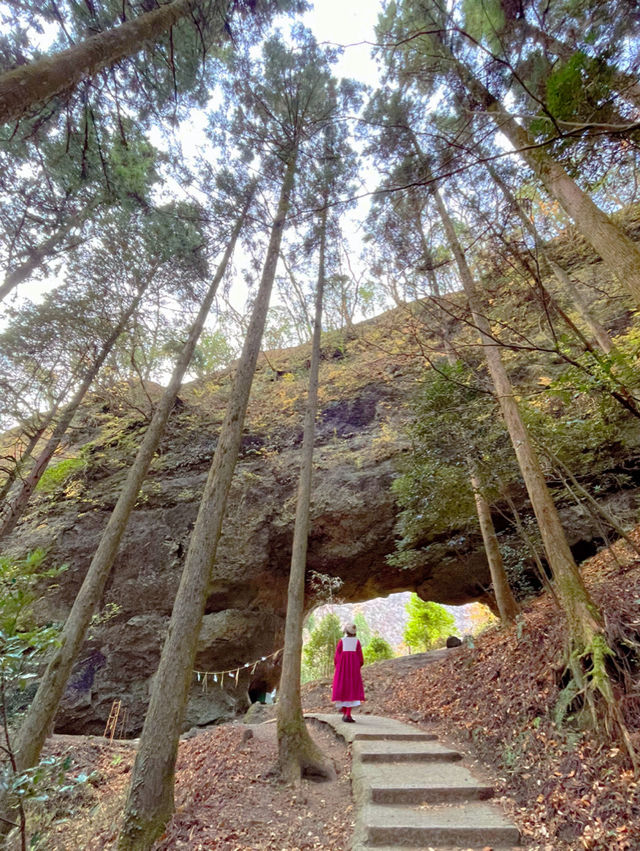 熊本のパワースポット😊受験合格や困難打破にも🥹✨穿戸岩🪨