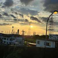 Surfing at Taito Beach chiba