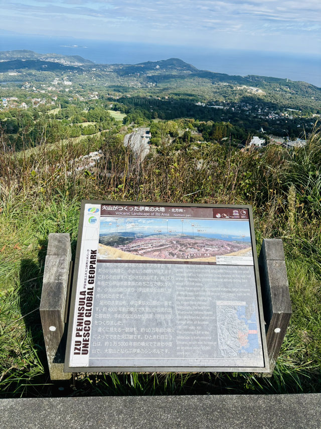 【日本伊東】大室山：壯觀的火山口，繞行山巒的樂趣