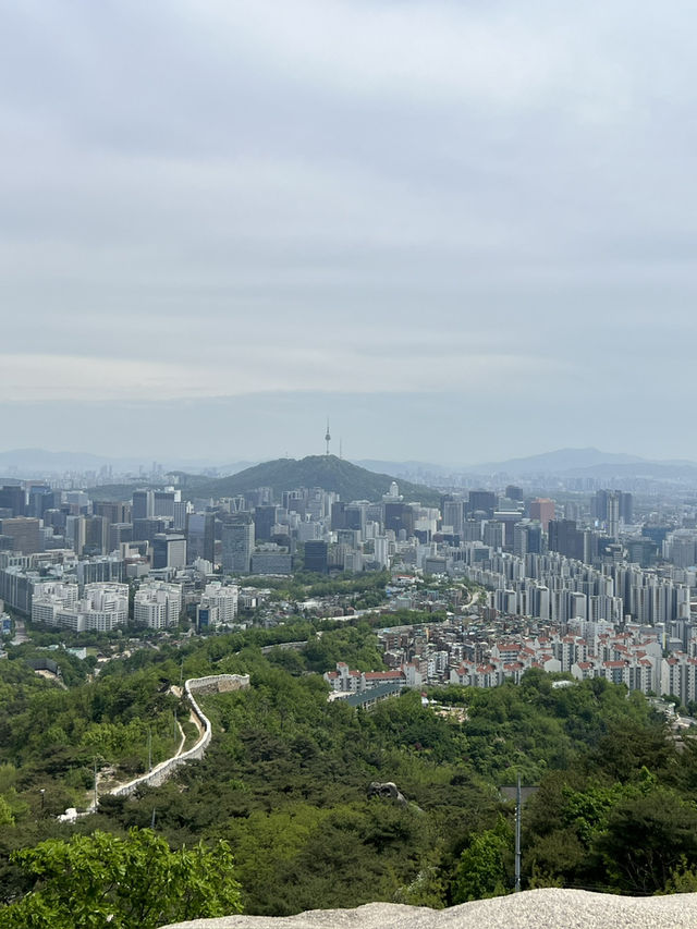 너무 멋진 뷰! 서울의 인왕산
