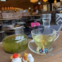 高雄大立百貨公司1樓蔦屋書店的美食餐廳（茶屋）輕食非吃不可