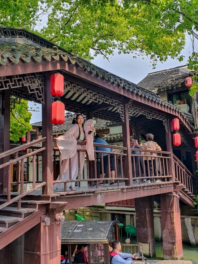 มาแต่งชุดจีนที่ Zhujiajiao 