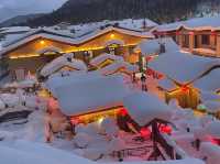 🇨🇳 หมู่บ้านหิมะ "雪乡" ⛄️ ❄️ ☃️ (China Snow Town) 