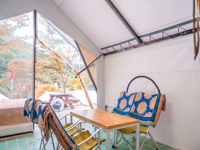 경남 산청 글램핑장 자쿠지가 있는 오스테이🏠
