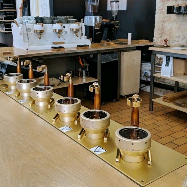 Wonderful coffee experience. 