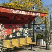 คาเฟ่ sunseouls คาเฟ่สไตล์เกาหลีริมหาดแสงจันทร์