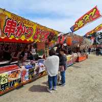 名古屋天王川公園，賞花、親子休憩與屋台美食一次滿足