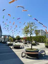 Springtime at Tokyo Skytree – Flowers & Koinobori Galore!