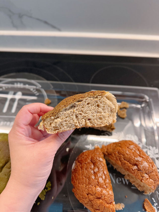 實測 Hashtag B 紫米燕麥撻