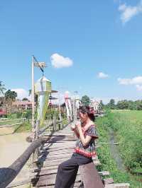 คาเฟ่กลางทุ่งนาวิวหลักล้านที่ "กาแฟบ้านไทลื้อ"