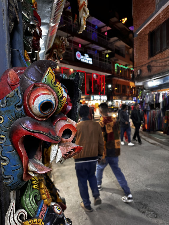 Thamel, night paradise of nepal