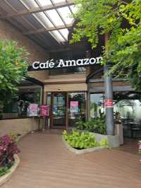 Cafe amzonสาขาวิวปัง ที่ต้องมาเชคอิน นครนายก