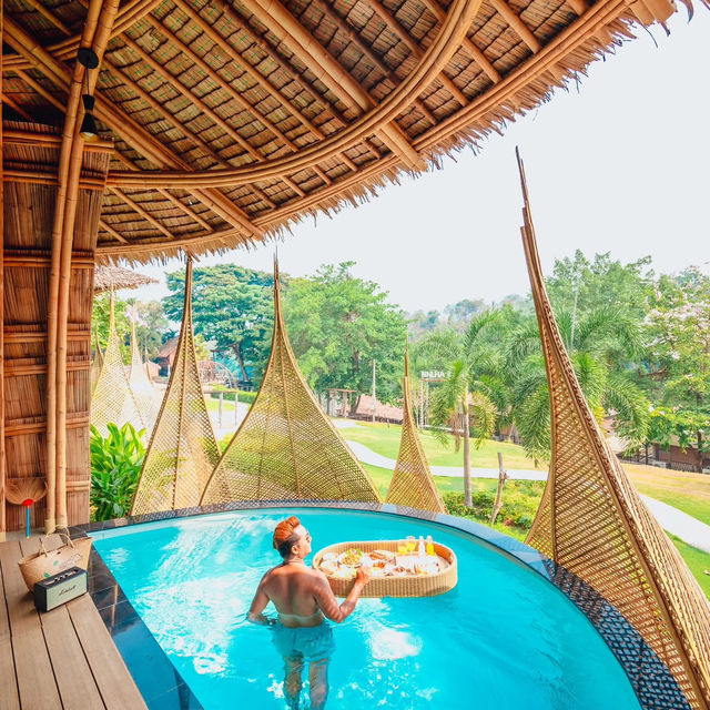 Binlha Raft Resort Kanchanaburi กาญจนบุรี 