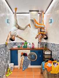 Upside-down museum in Malaysian flavors!