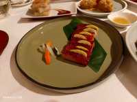 台北君悅飯店，漂亮廣式海鮮餐廳