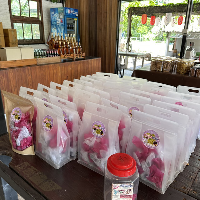 ไร่องุ่นมีสุข อำเภอสวนผึ้ง ราชบุรี