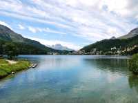 St. Moritz, Switzerland: A luxury alpine resort town!