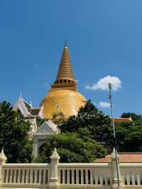 สายบุญต้องมา ไหว้พระ ชมความงาม “วัดพระปฐมเจดีย์” 