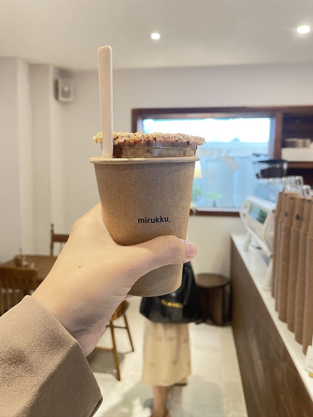 Mirukku Coffee กาแฟอร่อยๆ ในปูซาน