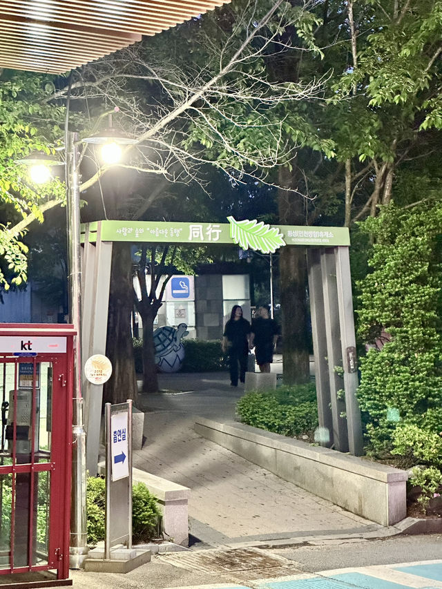 강릉에서 서울 가는 길, 떡볶이로 간단한 요기