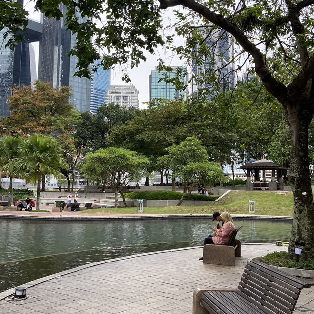 Springtime Serenity: A Stroll through KLCC Park