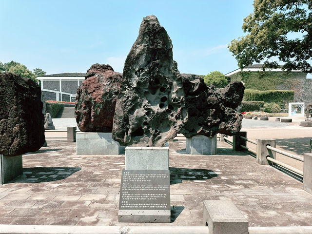 제주산 자연석 조각품