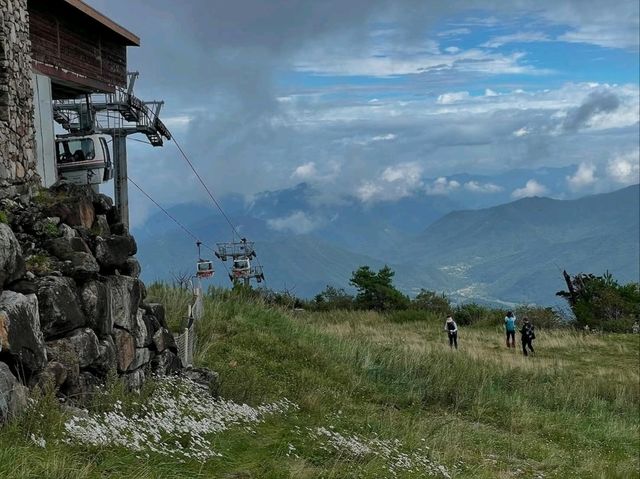 Clouds, Calm, and Climbing