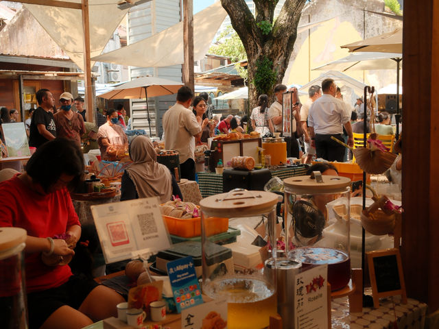 文青必到🇲🇾檳城🤍週末市集\\Hin Market//各種小攤檔💕仲有現場音樂表演