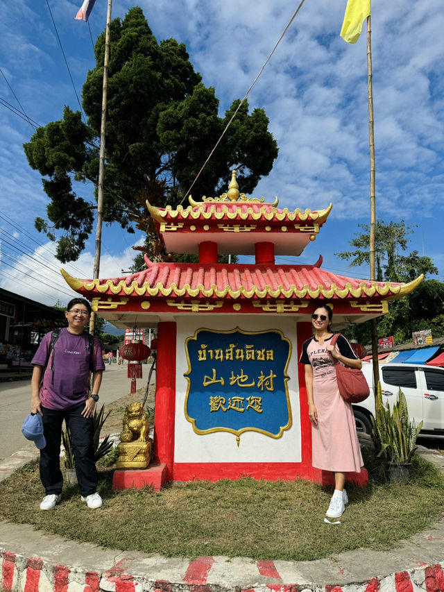"Chillin’ in Santichon 🏯✨ A Little Slice of China in Pai!”