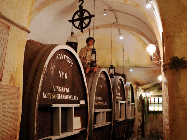 My Accidental Discovery: Santorini's Koutsogiannopoulos Wine Museum! 🍇🍷