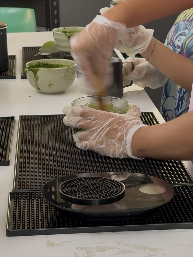 Gotcha Matcha: A Creamy Strawberry Surprise at the Pasar Malam