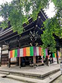 京都 | 頂法寺六角堂，被高樓大廈包圍的街區佛寺
