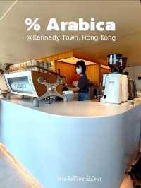 % Arabica cafe ริมทะเล